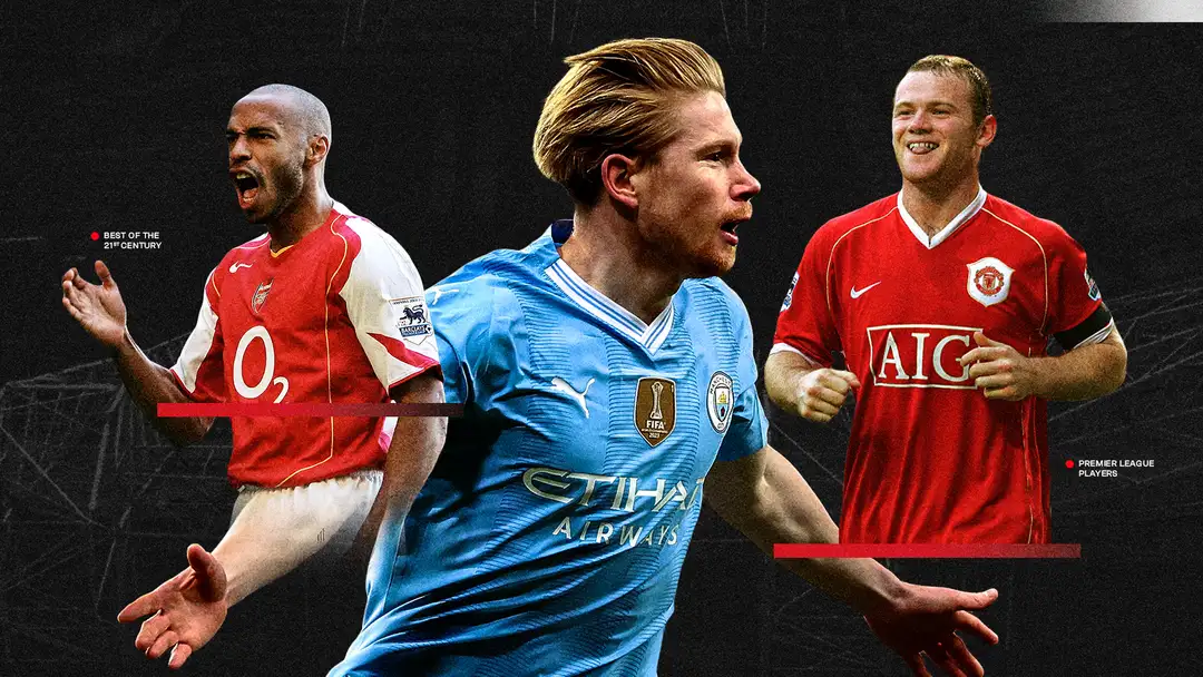 Thierry Henry, Kevin De Bruyne &amp; the 25 best P...